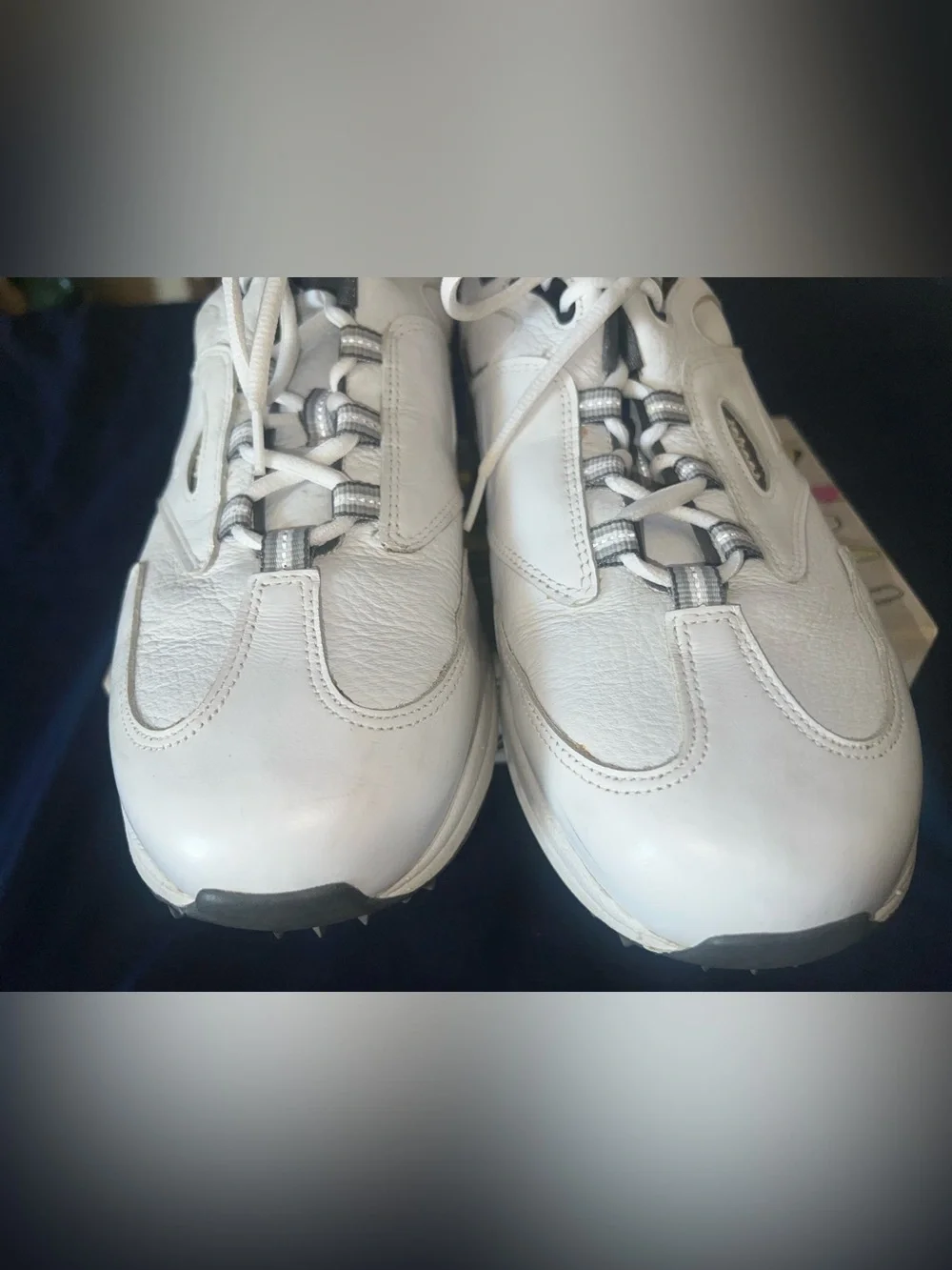 Men’s Footjoy Greenjoy Gray Soft‎ Spikes Golf Sneakers Shoes 57794